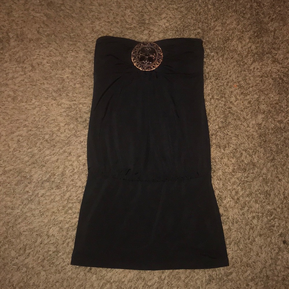 Mini dress strapless